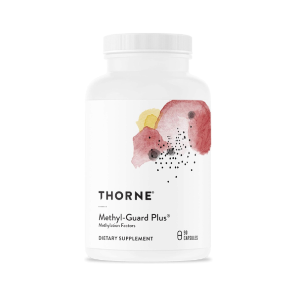 THORNE Methyl-Guard Plus - Active folate (5-MTHF) with Vitamins B2, B6, and B12 - Supports methylation and Healthy Level of homocysteine - Gluten-Free, Dairy-Free, Soy-Free - 90 Capsules