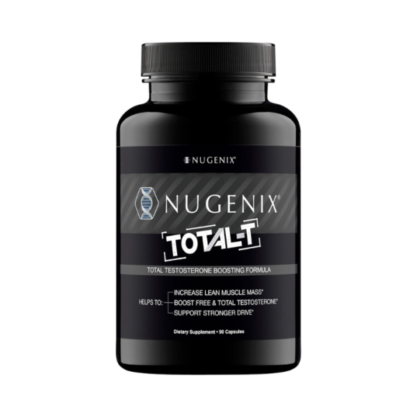 Nugenix Total-T, Free and Total Testosterone Booster Supplement for Men, 90 Count