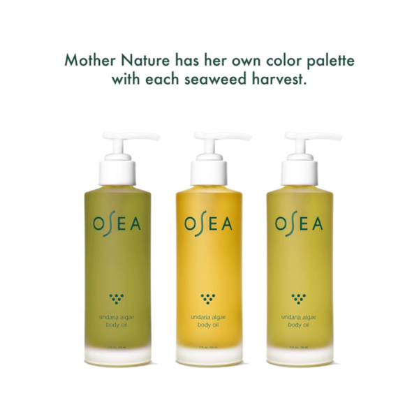 OSEA Undaria Algae™ Body Oil 5 oz - After Shower Body Oil - Non-Greasy Body Serum & Fast Absorbing Skincare - Clean Beauty & Vegan Seaweed Body Moisturizer for Dry Skin - Image 4